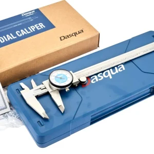 DASQUA 0-8" MACHINIST GRADE DIAL CALIPER (1332-4115)