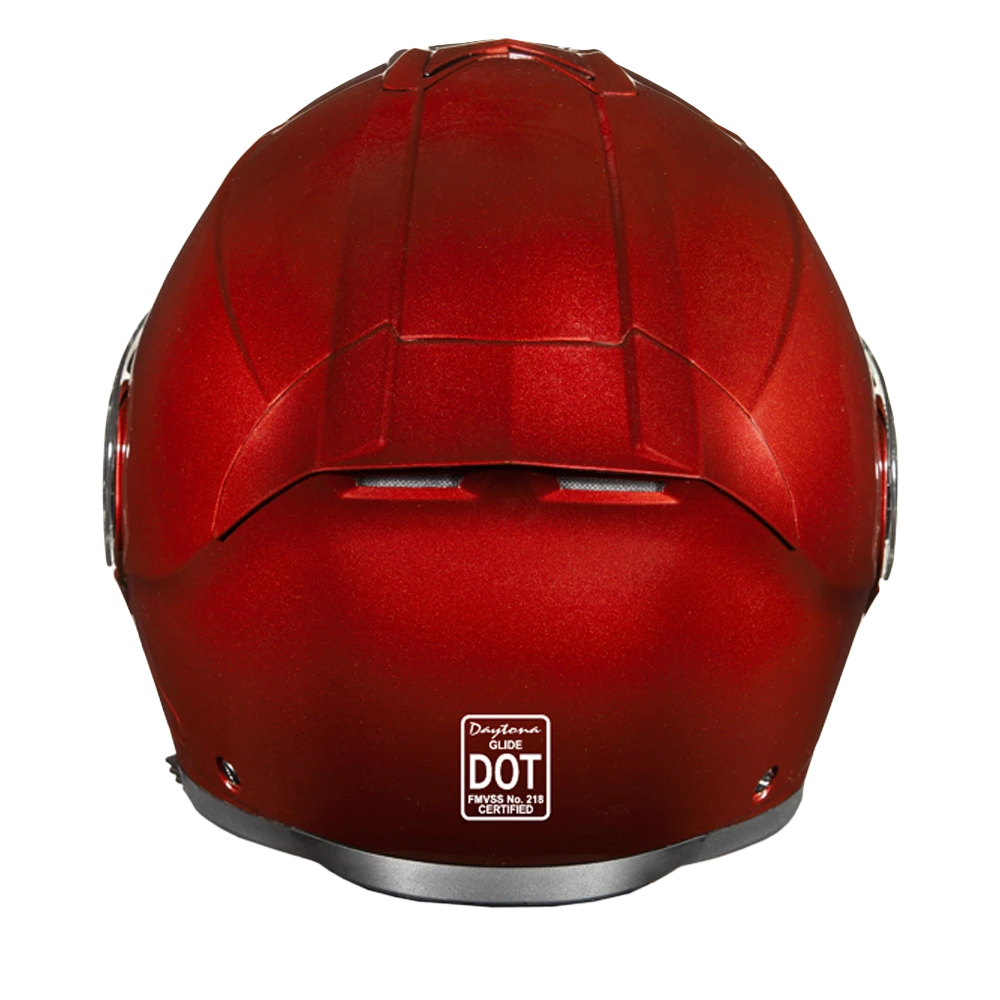 Daytona Helmets D.O.T. Glide- Black Cherry, Small (MG1-BC-S) — product image 3