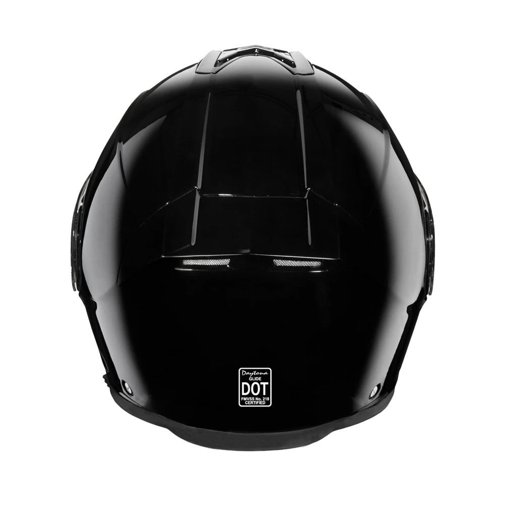 Daytona Helmets D.O.T. Glide- Hi-Gloss Black, 3X-Large (MG1-A-3XL) — product image 3