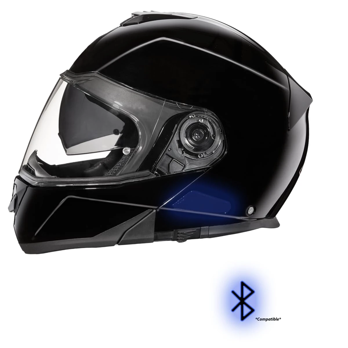 Daytona Helmets Glide Modular Motorcycle Helmet With Visor (MG1-A-S) — product image 2