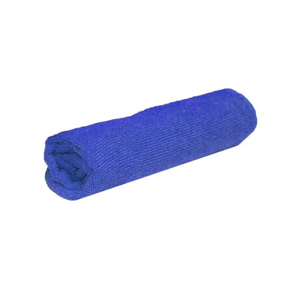 Detroit Garage Works Windsor Trim Microfiber Towels 16" X 16" Blue (110144B)