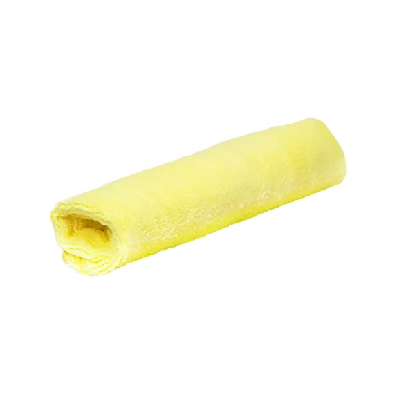 Detroit Garage Works Windsor Trim Microfiber Towels 16" X 16" Yellow (110144Y)
