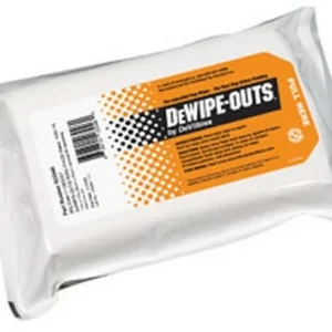 DeVilbiss 803046 DeWipe-Outs 11" x 17" 50% IPA / 50% DI Water