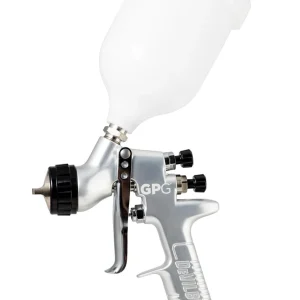 DeVILBISS 905026 Gravity Feed Spray Gun with Cup, 1.4, 1.6 mm Nozzle