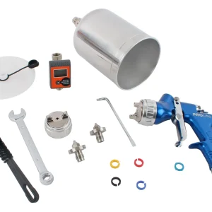 DeVILBISS 905043 Prolite Gravity HE TE10 TE20 1.2 1.3 1.4 Spray Gun Kit w/ Cup