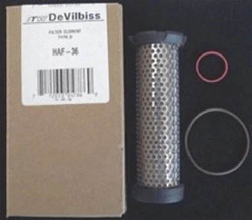 DeVilbiss HAF36 Filter & O-Ring Kit