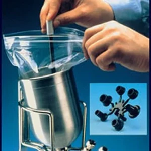 DeVilbiss OMX70K48 E-Z Liner Disposable Cup Liner Kit - 48 pc. plus Adapters