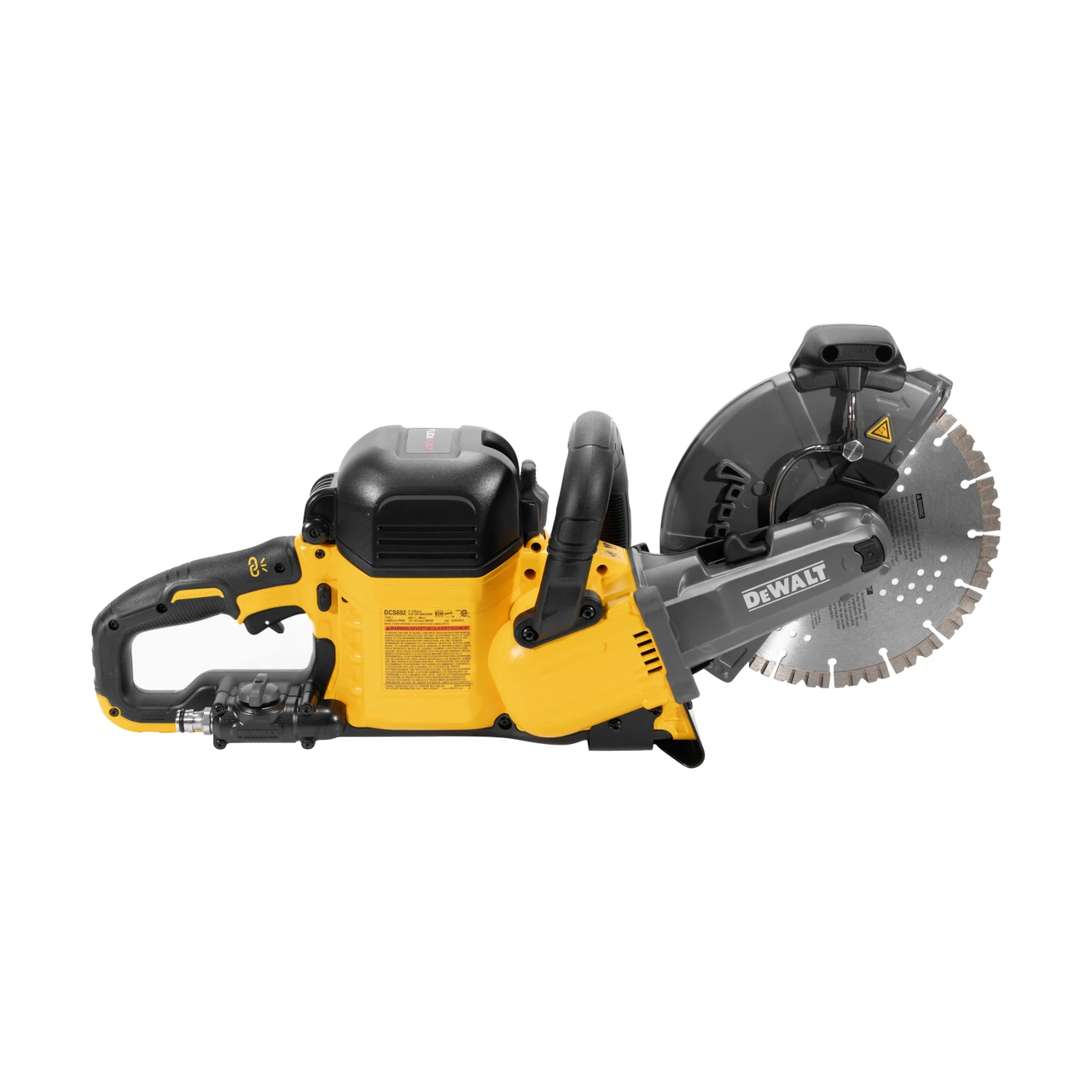 DeWalt 60V Cut Off Saw With 9"" Blade Charger And 2 FLEXVOLT Batteries (DCS692X2) — product image 2