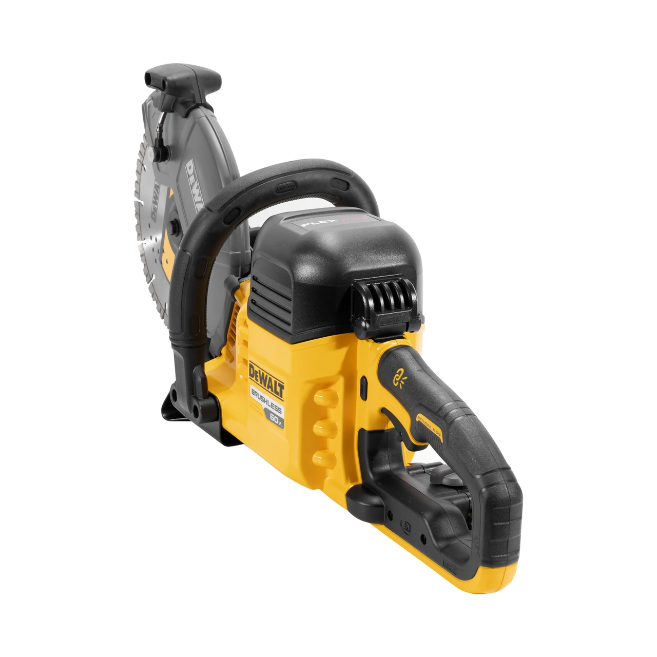 DeWalt 60V Cut Off Saw With 9"" Blade Charger And 2 FLEXVOLT Batteries (DCS692X2) — product image 4