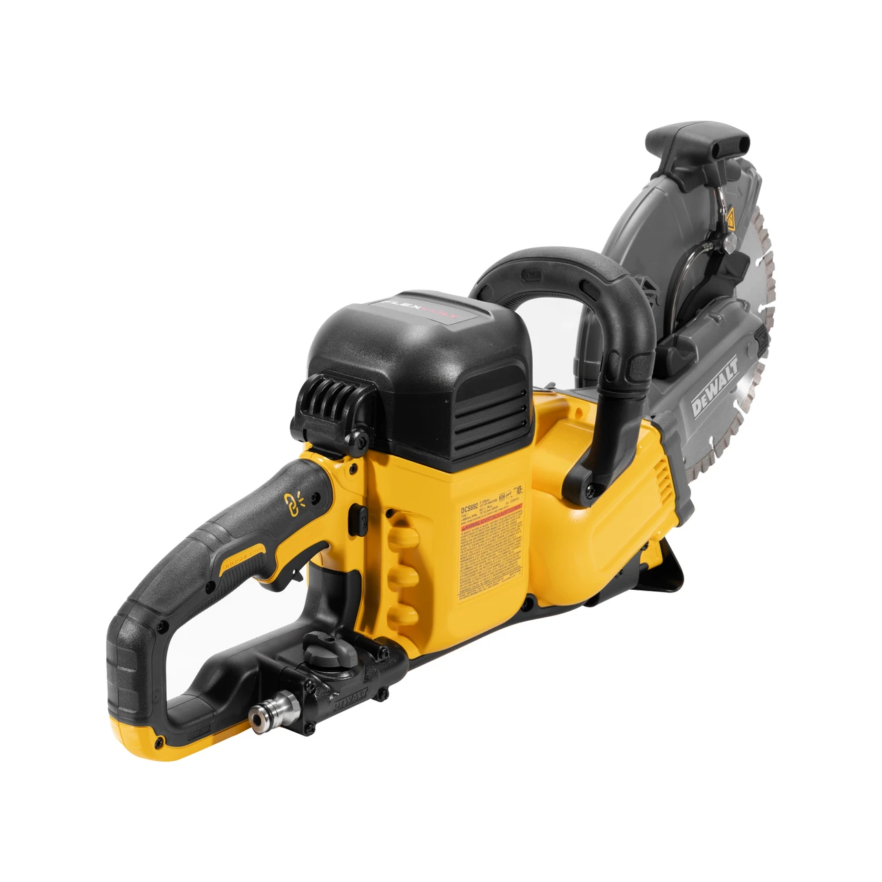 DeWalt 60V Cut Off Saw With 9"" Blade Charger And 2 FLEXVOLT Batteries (DCS692X2) — product image 5
