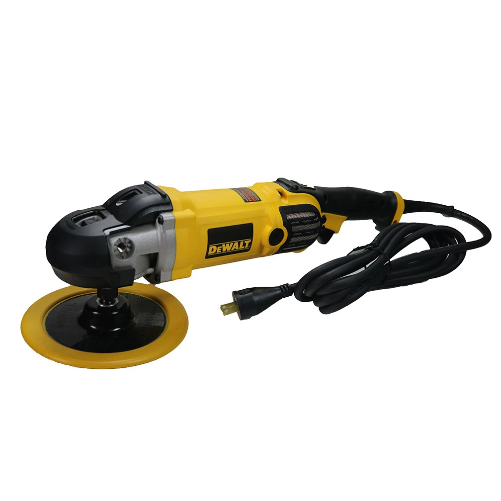 Dewalt DWP849X 7"/9" Variable Speed Rotary Polisher, 12 Amp + Free Polishing Pad — product image 2