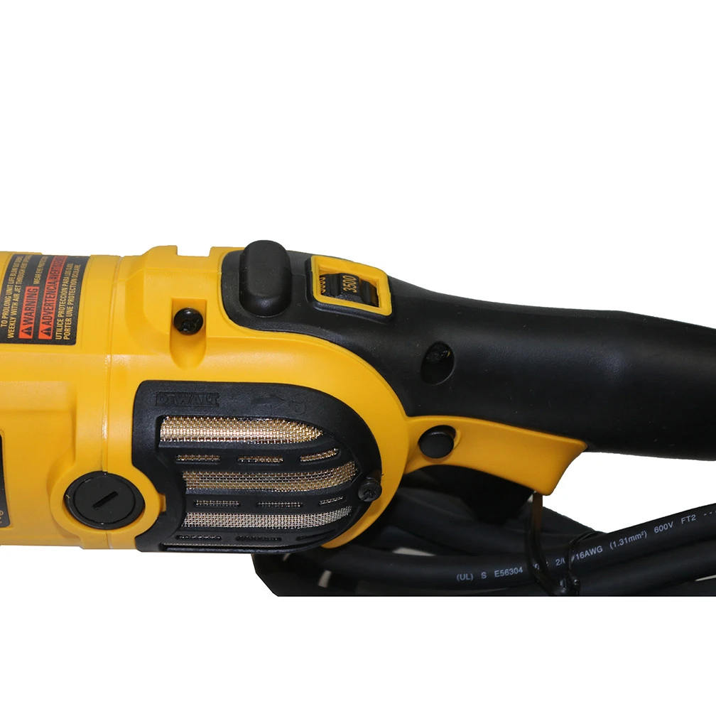 Dewalt DWP849X 7"/9" Variable Speed Rotary Polisher, 12 Amp + Free Polishing Pad — product image 4