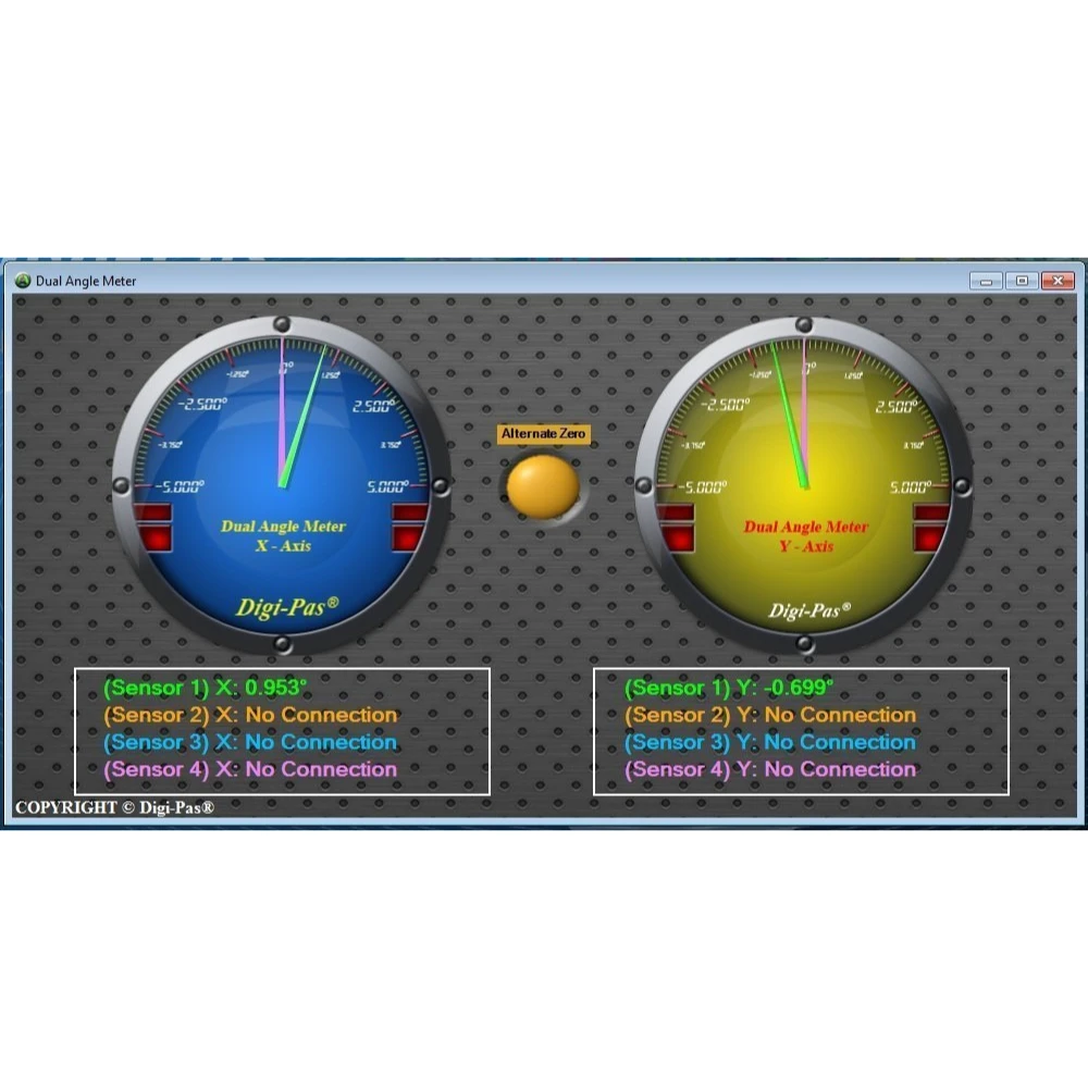 Digi-Pas DWL5500XY-SW PC Sync PRO Software - Redemption Card for DWL5500XY 2-AXIS HIGH-Precision Digital Inclination Sensor Module, Tilt Angle Sensor, Inclinometer — product image 6