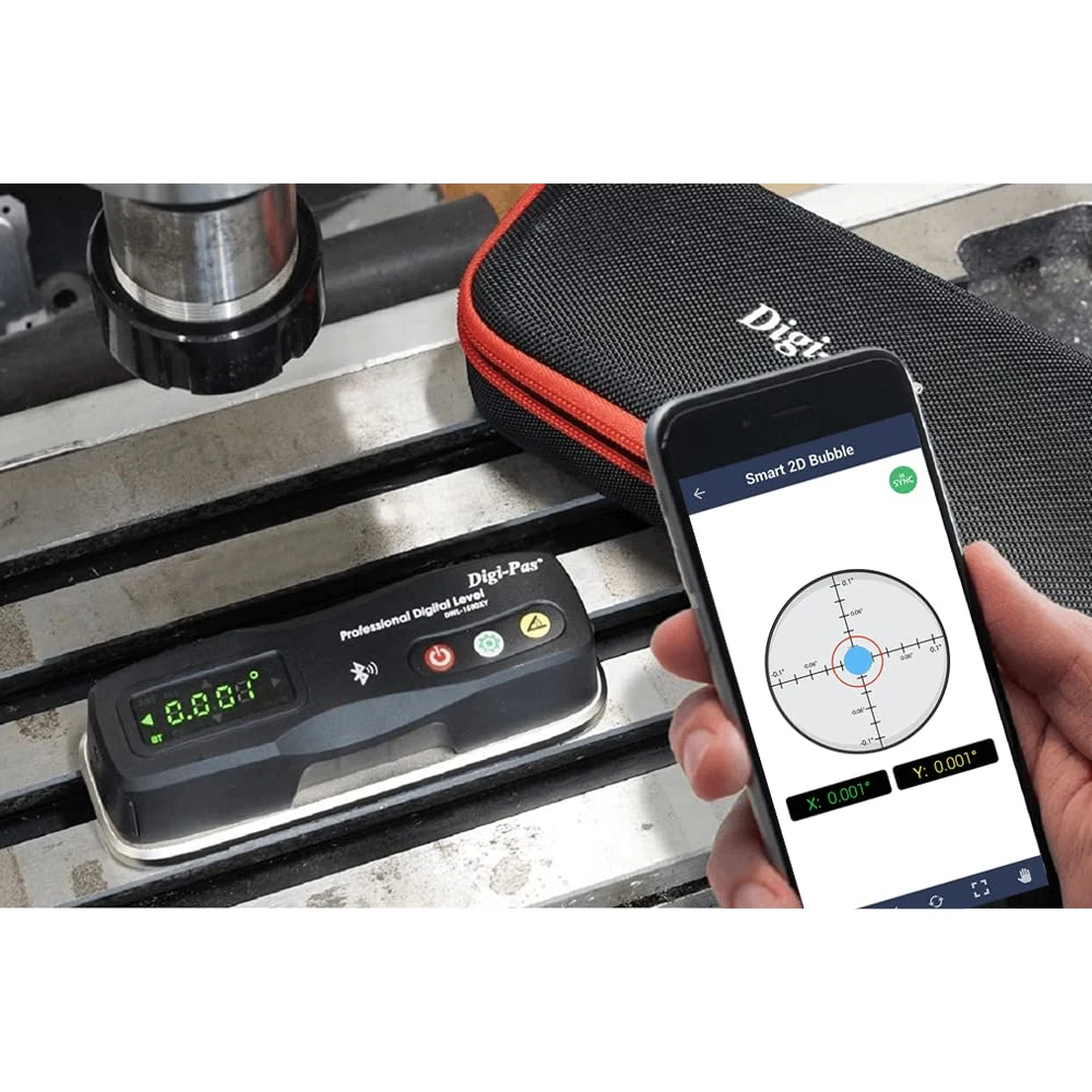 Digi-Pas Mobile App Product Key for DWL1300XY, DWL1500XY or DWL1900XY Smart Machinist Precision Level — product image 4