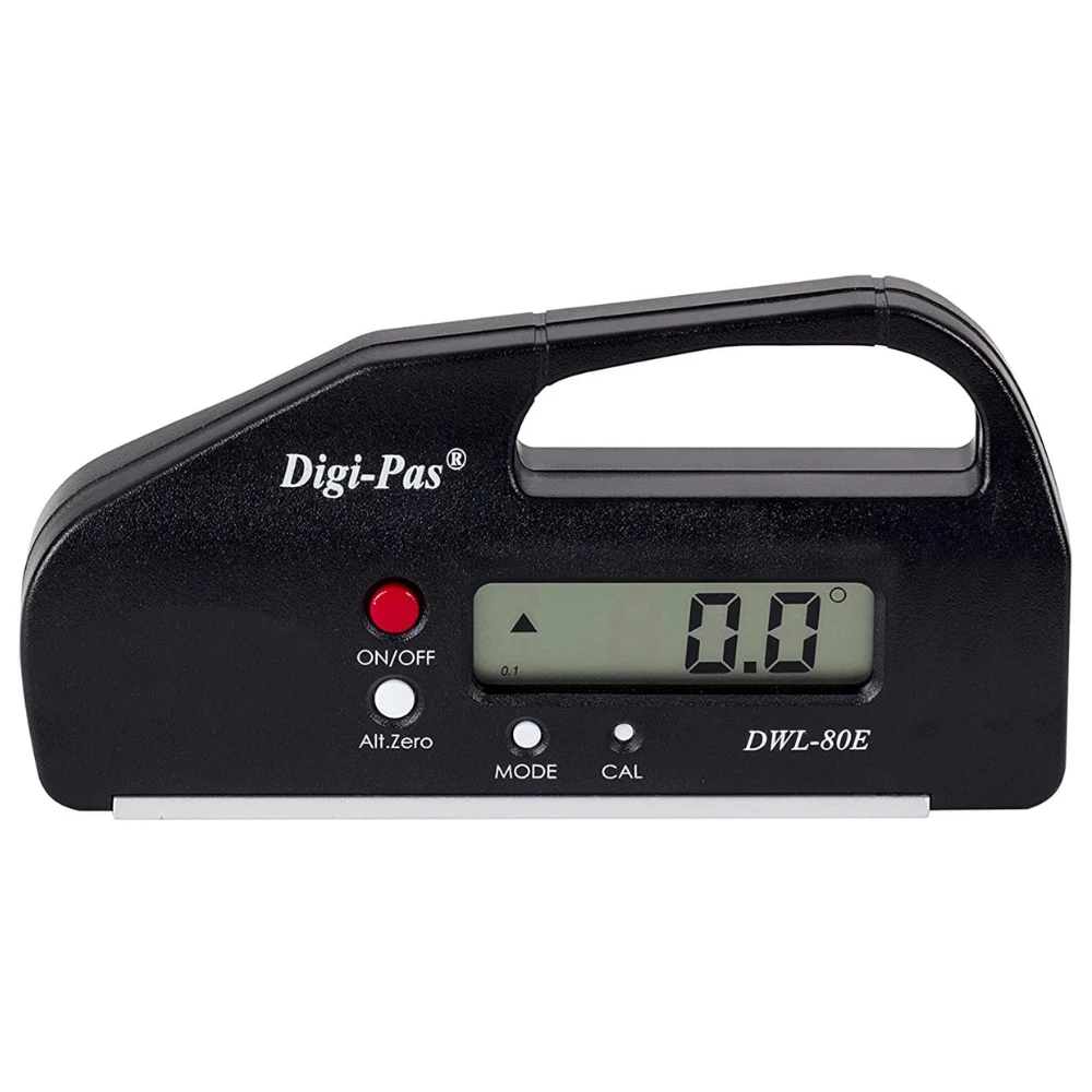 Digi-Pas Pocket-Size Digital Level DWL80E Compact Accurate Measuring Tool (2-00084-99)