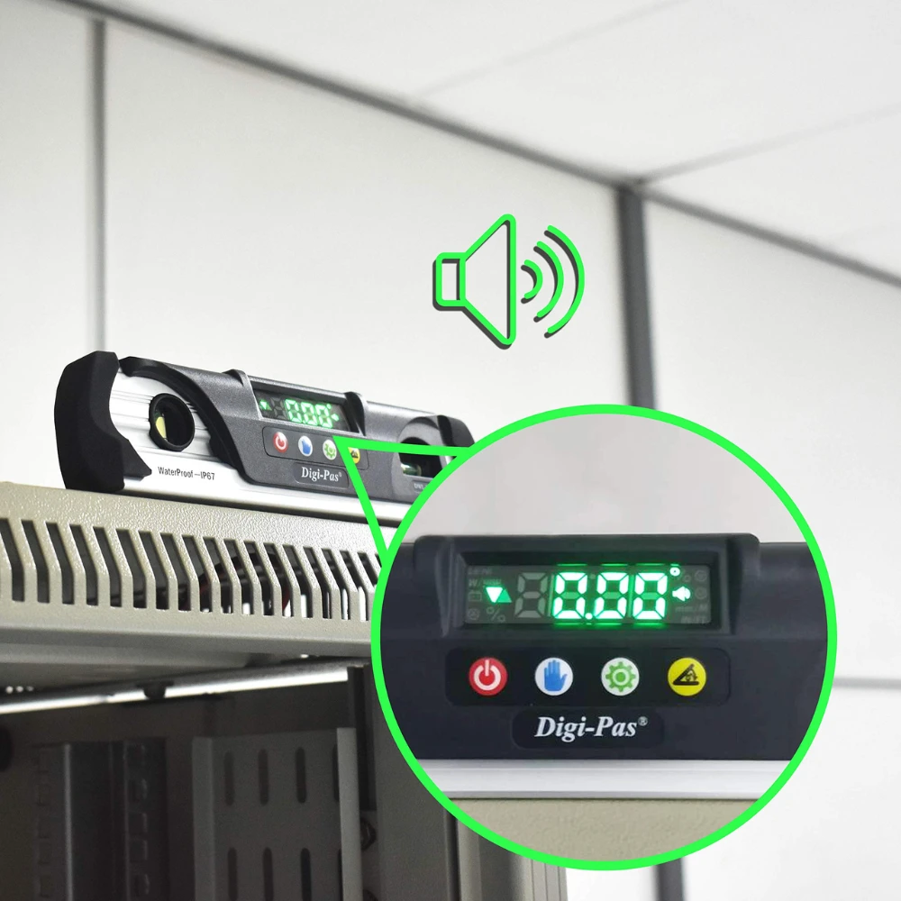 Digi-Pas Waterproof Digital Torpedo Level DWL280PRO with IP67 Certification (2-00285-99) — product image 5