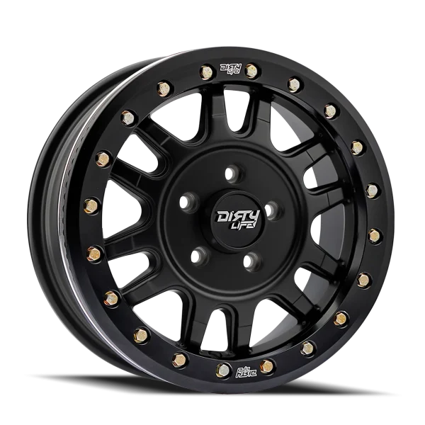 Dirty Life Canyon Pro SXS 9309R Satin Black Wheels (9309R-5765MB38)