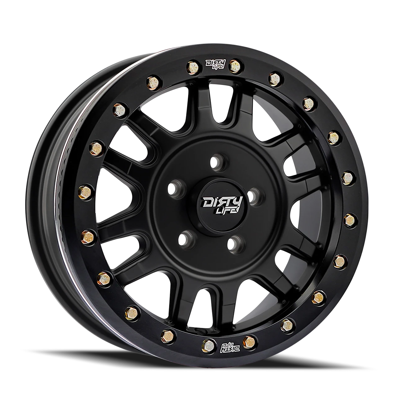 Dirty Life Canyon Pro SXS 9309R Satin Black Wheels (9309R-5765MB38)