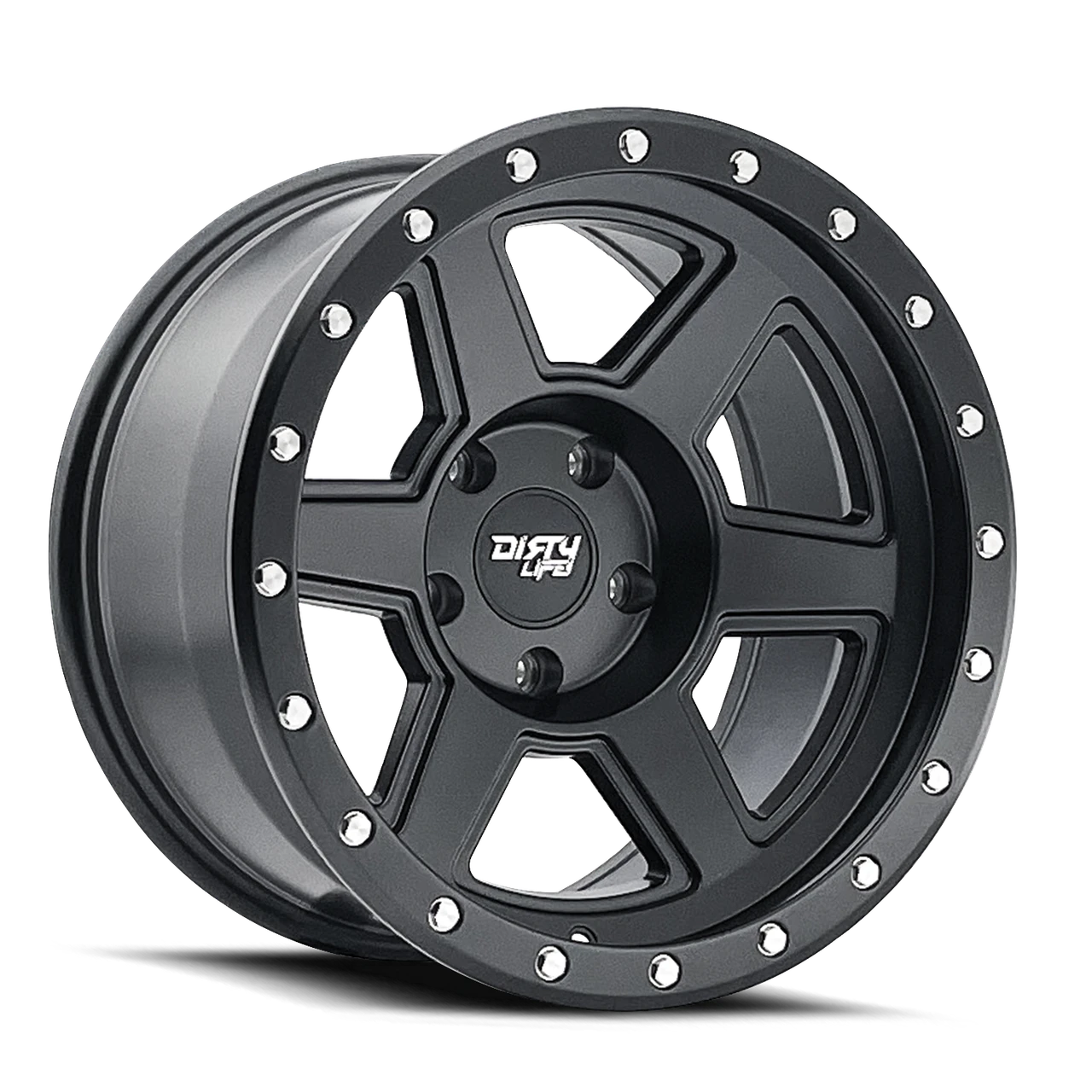 Dirty Life Compound 9315 Matte Black Wheels