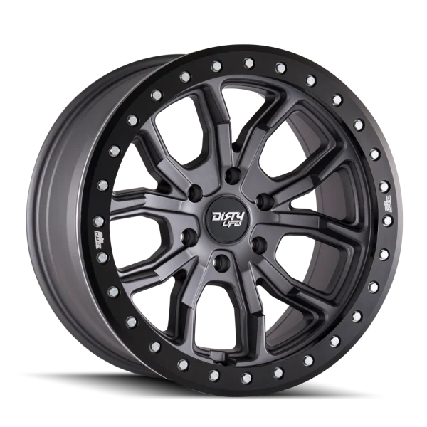 Dirty Life DT-1 9303 Satin Gunmetal Wheels