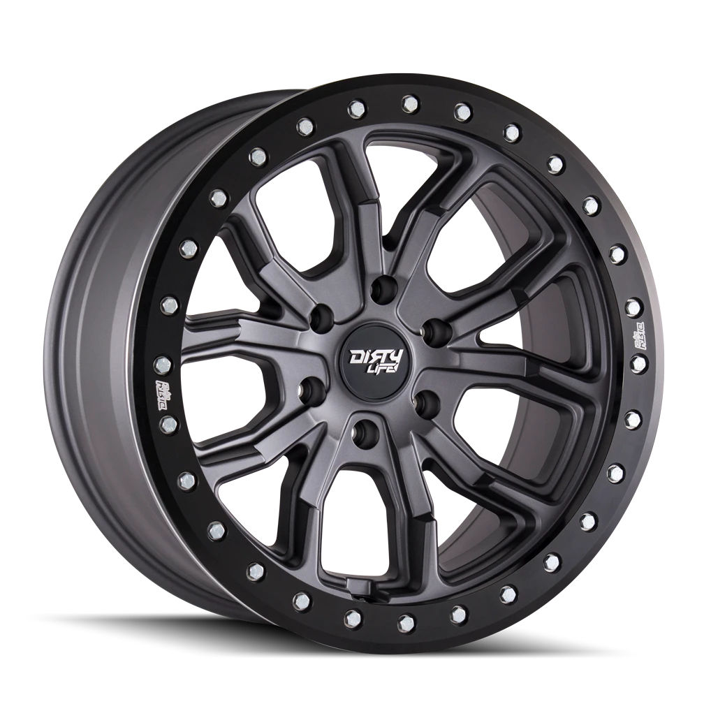 Dirty Life DT-1 9303 Satin Gunmetal Wheels