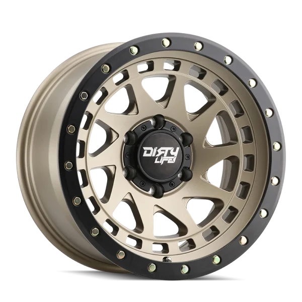 Dirty Life Enigma Pro 9311 Satin Gold Wheels