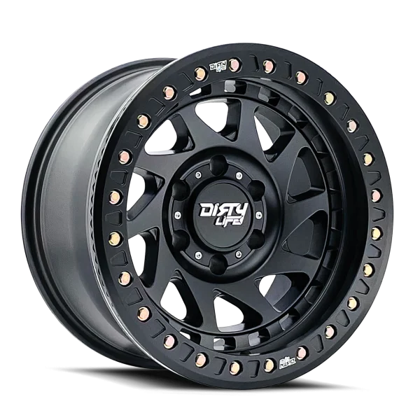 Dirty Life Enigma Race 9313 Matte Black Wheels