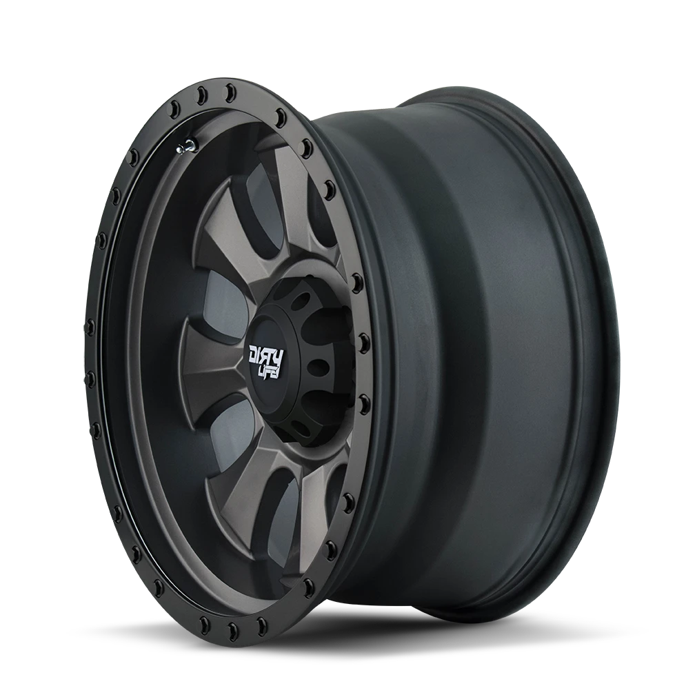 Dirty Life Ironman 9300 Matte Black Wheels (9300-47100MBN)