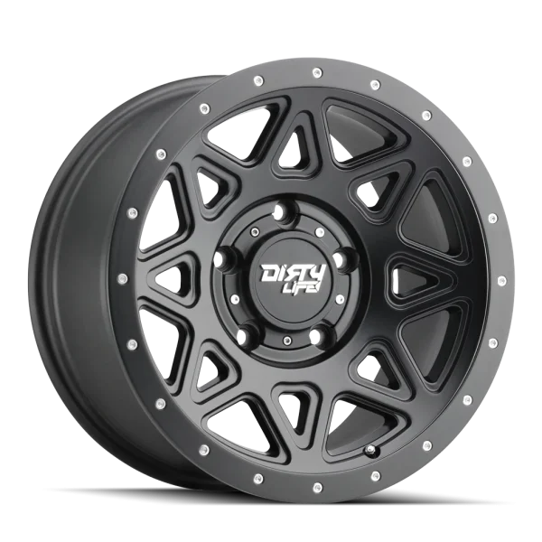 Dirty Life Theory 9305 Satin Black Wheels
