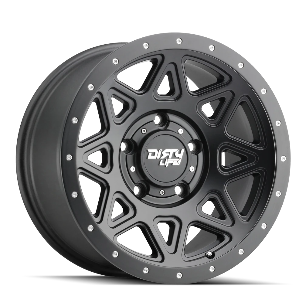 Dirty Life Theory 9305 Satin Black Wheels