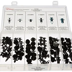 Disco Automotive 8120 Universal Push-Type Retainer Assortment
