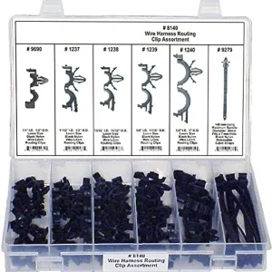 Disco Automotive 8140 Universal Wire Routing Clip Assortment