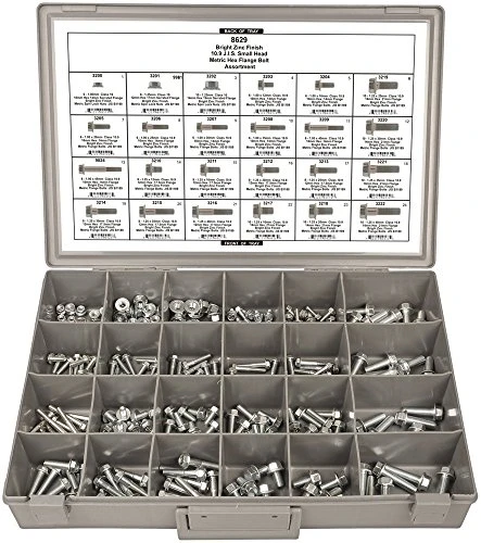 Disco Automotive 8629 Metric Hex Flange Bolt Assortment