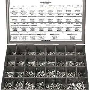 Disco Automotive 8653 Aluminum Rivet Assortment