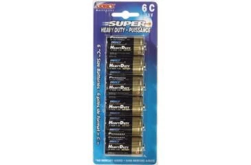 Dorcy Mastercell Heavy Duty C Batteries, 6 Pack (41-1545)