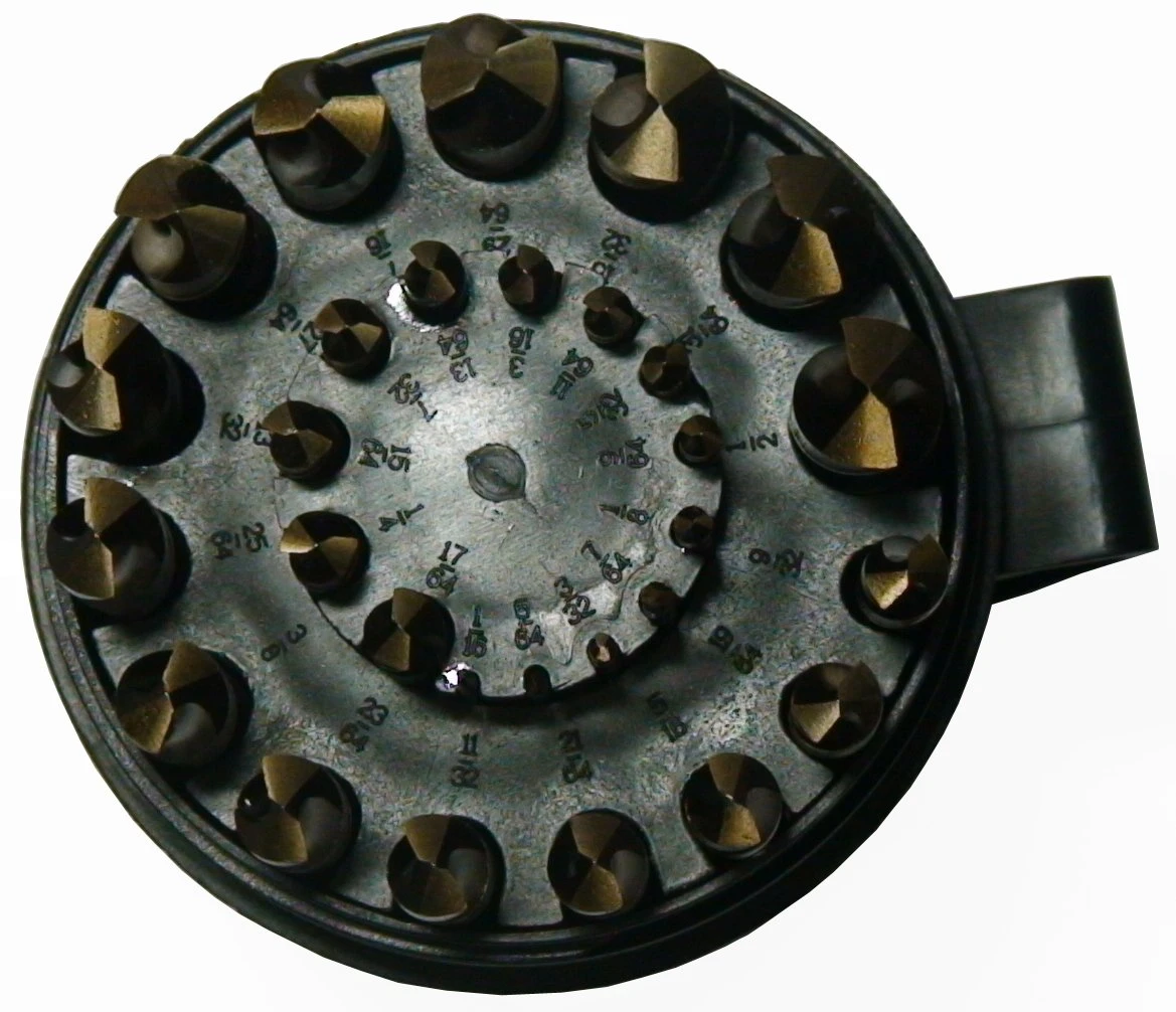 Drill America Cobalt Jobber Drill Bit Set, Shatter Proof Case (DWD29J-CO-PC) — product image 3
