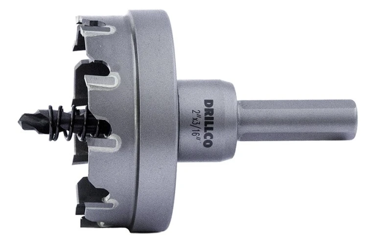 Drillco 1‑3/4 Hole Cutter 3/16" DOC Carbide (95CT248) — product image 2