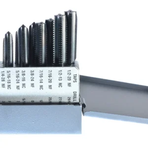 Drillco 10pc Tap Set 1/4-20 - 1/2-20 Series 2000N (2000N10)