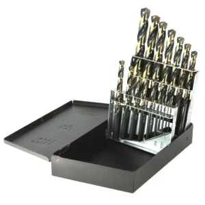 Drillco 15pc 3/8" Shank Nitro Drill Set 1/16–1/2 x 32nds (1035N15)