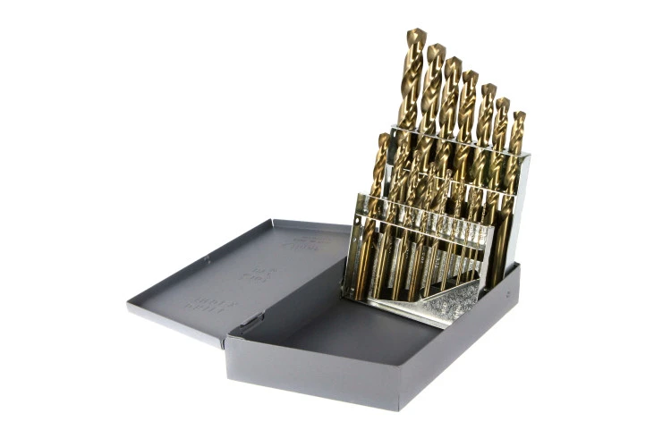 Drillco 15pc Import Cobalt Drill Set 1/16–1/2 (500E15)