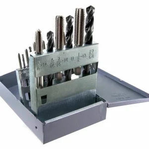 Drillco 18pc UNF Tap & Drill Set 200 Drill 2000 Tap (200F2018)