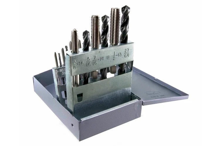 Drillco 18pc UNF Tap & Drill Set 200 Drill 2000 Tap (200F2018) — product image 2