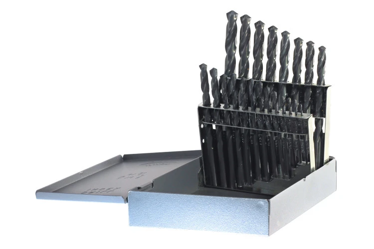 Drillco 21pc HD Drill Set 1/16-3/8 x 1/64 (400HD21) — product image 2