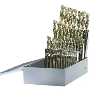 Drillco 29pc Cobalt Drill Bit Set 1/16–1/2 x 64 (500A29)