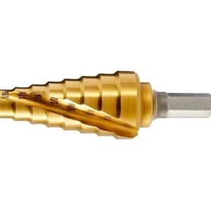 Drillco #4 Step Drill TiN 1/4–1-1/8, 13 Step (895A004)