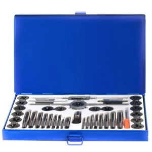 Drillco 40pc Fractional Tap & Die Set HSS Import (2000E40)
