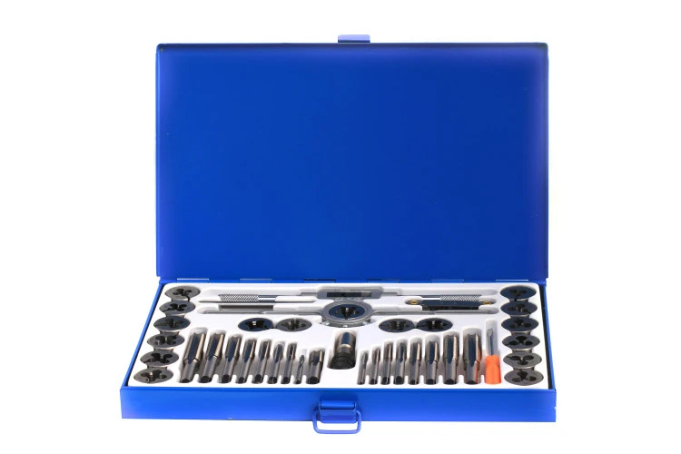 Drillco 40pc Fractional Tap & Die Set HSS Import (2000E40)