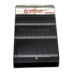 Drillco 540pc Fractional Size Drill Display EMP (540DX)