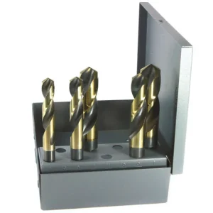 Drillco 5pc Cobalt Drill Bit Set, 9/16–1 x 8 (1000C5)
