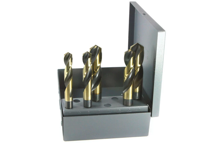 Drillco 5pc Cobalt Drill Bit Set, 9/16–1 x 8 (1000C5) — product image 2